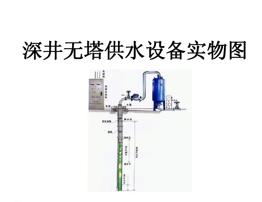 韶关武江区井泵无塔式供水设备